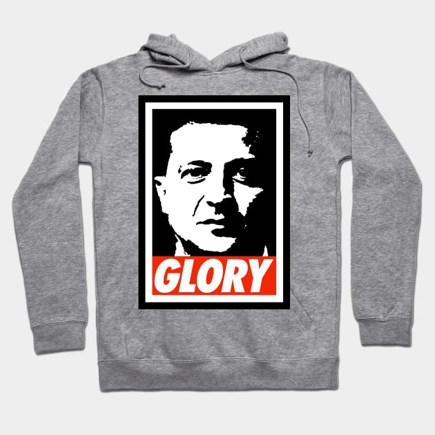 Glory to Ukraine Hoodie by skittlemypony